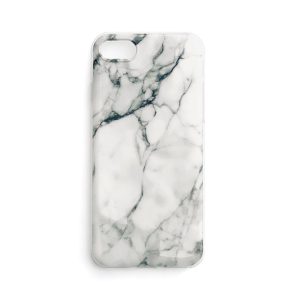 Gēla korpusa marmora lieta Samsung Galaxy S21 5G marmora baltais