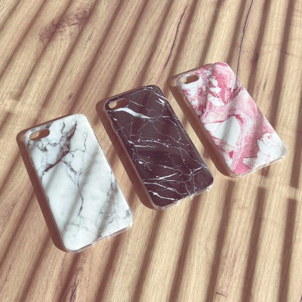 Gēla korpusa marmora lieta Samsung Galaxy A02s Eu marmora baltais balts