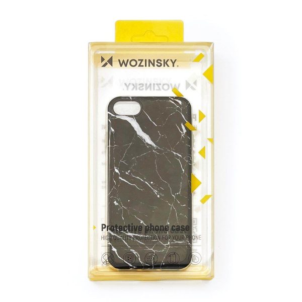 Gēla korpusa marmora lieta Samsung Galaxy A42 5G marmora baltais