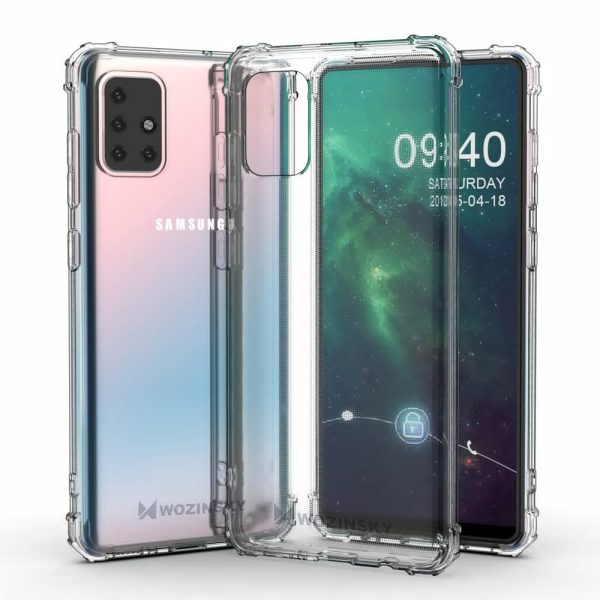 Bruņots korpuss Samsung Galaxy A72 4G anti šoks caurspīdīgs