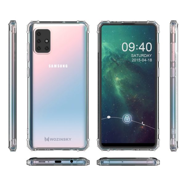 Bruņots korpuss Samsung Galaxy A72 4G anti šoks caurspīdīgs