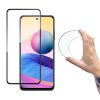 Stikla folija rūdīta stikls ar ekrānu Xiaomi Redmi Note 10 5G Pilns vāks Flexi Nano Black