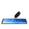 Stikla folija rūdīta stikls ar Samsung Galaxy S21+ 5G 3D malu nano flexi stikla melna stikla rāmis