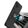 Bruņu korpusa vāks + magnētiskais rokturis Samsung Galaxy A22 4G gredzena bruņas zilas