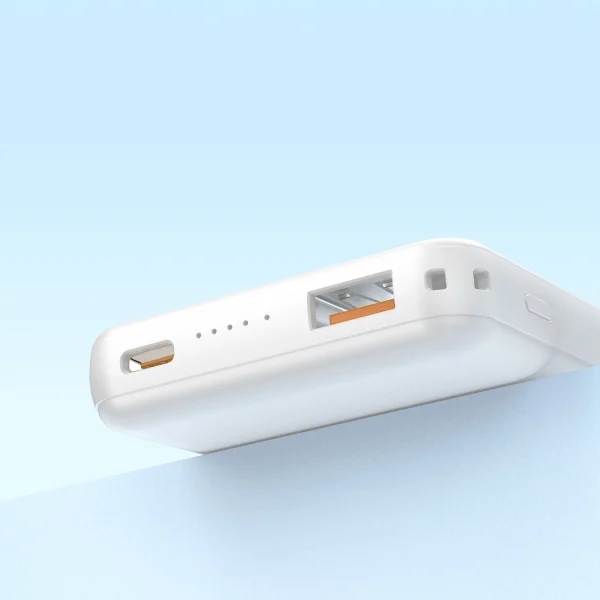 PowerBank 5000mAh Magnetic ar Magsafe White Induction Charger