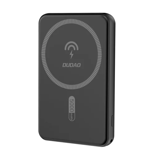 Magnētiskā PowerBank 5000mah ar indukcijas lādētāju