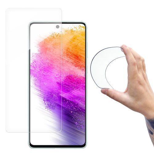 Hibrīda elastīga stikla folija rūdīta stikla Samsung Galaxy A73 nano flexi