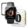 Hibrīds aizsargājošs stikls Apple Watch 1/2/3 38mm pulksteņa stikls melns