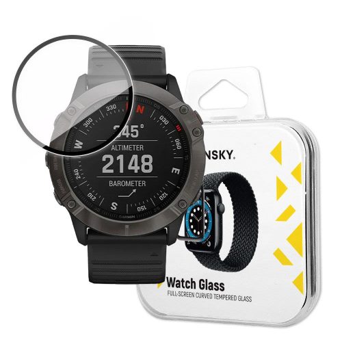Hibrīds aizsargājošs stikls Garmin Fenix ​​6 Pro Black