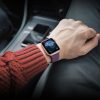 Silikona pulksteņa siksna Apple Watch 2-9/SE 38/40/41mm silikona siksnas AP dzeltenā krāsā