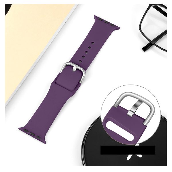 Silikona pulksteņa siksna Apple Watch Ultra 2-9/SE 42/44/45/49mm silikona APS piparmētra