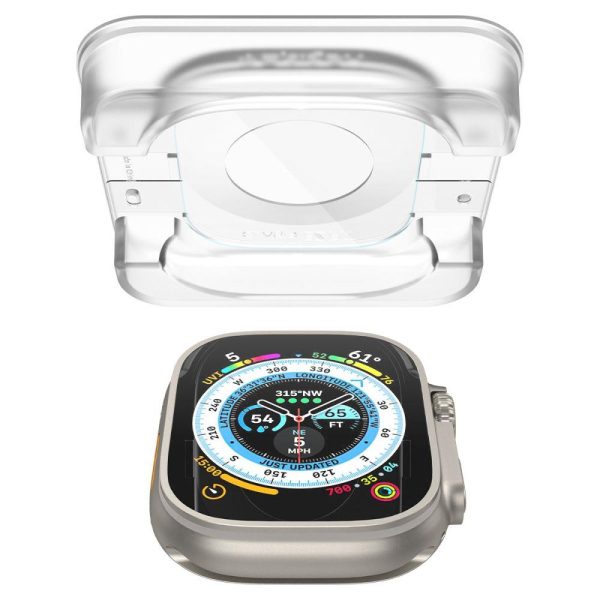 Rūdīts stikla glast ez der Apple Watch Ultra 49mm komplektam 2 gab.