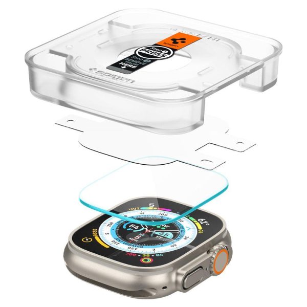 Rūdīts stikla glast ez der Apple Watch Ultra 49mm komplektam 2 gab.