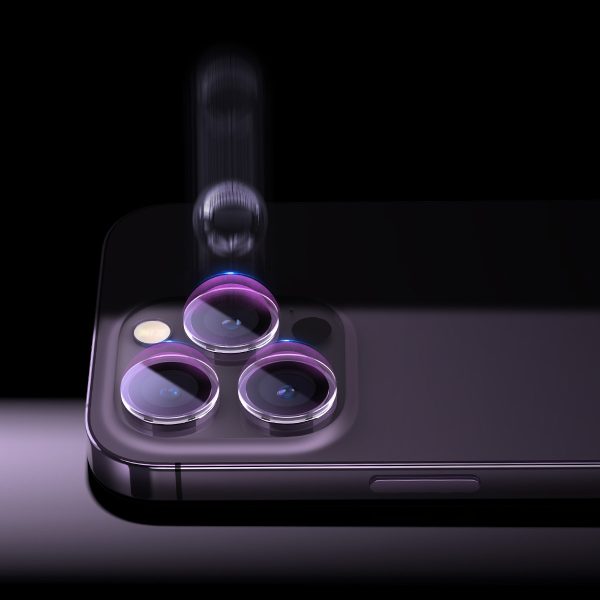 Aizsargāts rūdīts stikls iPhone 14 Pro / 14 Pro Max + montāžas komplektam