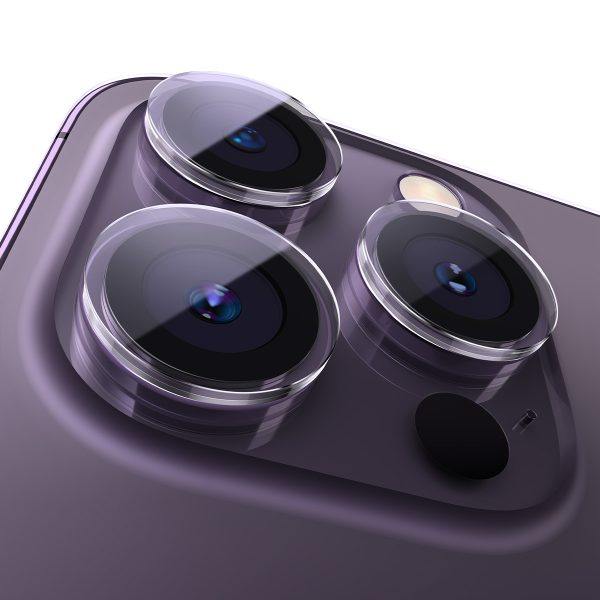 Aizsargāts rūdīts stikls iPhone 14 Pro / 14 Pro Max + montāžas komplektam