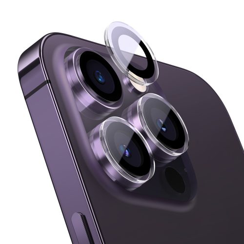 Aizsargāts rūdīts stikls iPhone 14 Pro / 14 Pro Max + montāžas komplektam