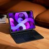 Magnētiskais korpuss + bezvadu tastatūra ar iPad Pro 11 '' / iPad Air 4/5 10,9 "pelēkā krāsā