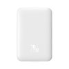 Mini PowerBank 1000mah ar indukcijas uzlādi