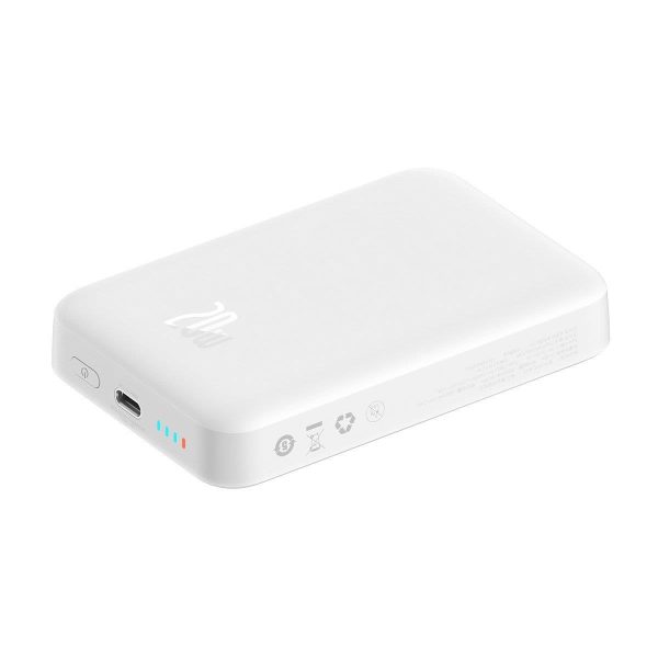 Mini PowerBank 1000mah ar indukcijas uzlādi
