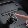 FM Bluetooth raidītājs TF SD kartes automašīnas lādētājs 2x USB melns