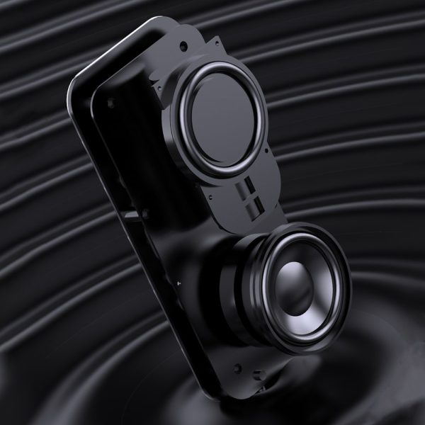 6in1 pulksteņa modinātājs FM Bluetooth skaļrunis Aux karšu lasītājs TF SD sudrabs