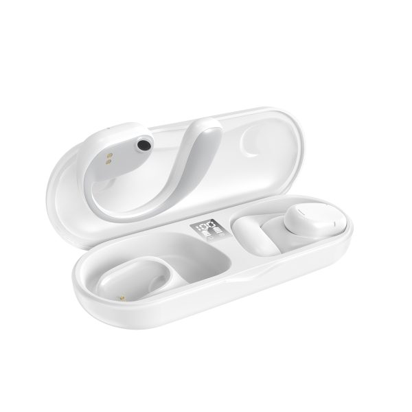 Bluetooth bezvadu austiņas balta