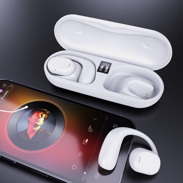 Bluetooth bezvadu austiņas balta