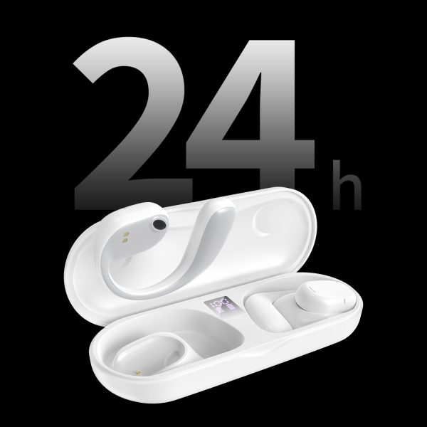 Bluetooth bezvadu austiņas balta