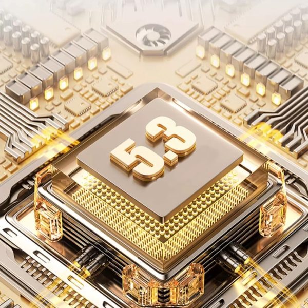 Bezvadu austiņas ANC Bluetooth 5.3 balts