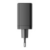 Ātrs tīkla lādētājs 40W 2x USB-C QC PD Black