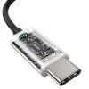 Austiņu komplekts USB-C austiņu-C-C 1,2M melnais kabelis