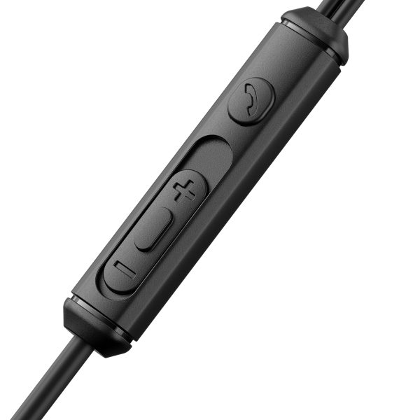 Austiņu komplekts USB-C austiņu-C-C 1,2M melnais kabelis