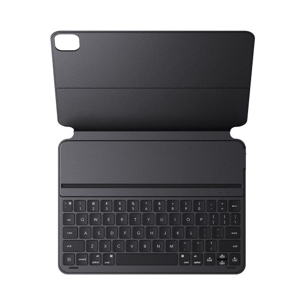Lieta ar tastatūru iPad Pro 12.9 '' 2019-2022 + USB-C spožuma sērijai Melnais kabelis