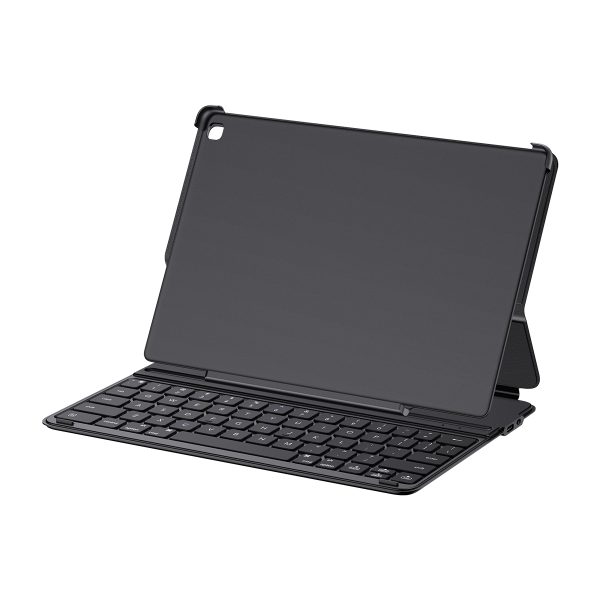 Lieta ar tastatūru iPad 10.2 '' 2019-2021 + USB-C spožuma sērijai Melnais kabelis