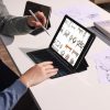 Lieta ar tastatūru iPad 10.2 '' 2019-2021 + USB-C spožuma sērijai Melnais kabelis