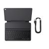 Lieta ar tastatūru iPad 10.2 '' 2019-2021 + USB-C spožuma sērijai Melnais kabelis