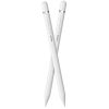 Stilus irbuli iPad ar aktīvu nomaināmu gludu rakstīšanas galu 2 + USB kabelis-balts