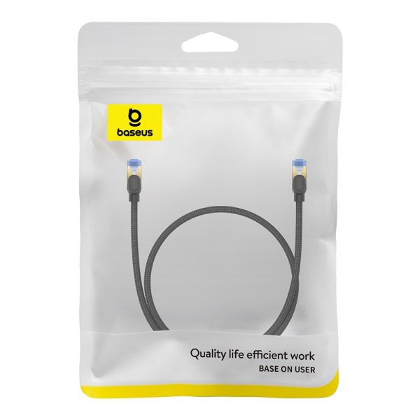 1022407-5-szybki-kabel-sieciowy-lan-rj45-cat7-10gbps-plecio-baseus-hurtownia-sklep Ātrs tīkla kabelis LAN RJ45 Cat.7 10Gbps melns 0,5 m melns
