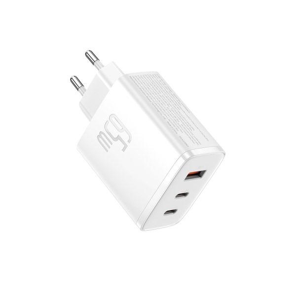 Gan Cube Pro 65W 2x USB-C USB-A USB-A lādētāja lādētājs