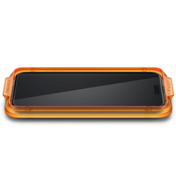 ALM stikla FC rūdīts stikls iPhone 15 Pro Black - 2 gab.