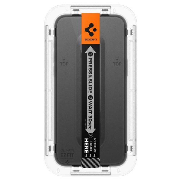 Glas.tr EZ Fit Fc rūdīts stikls iPhone 15 Pro Max Black