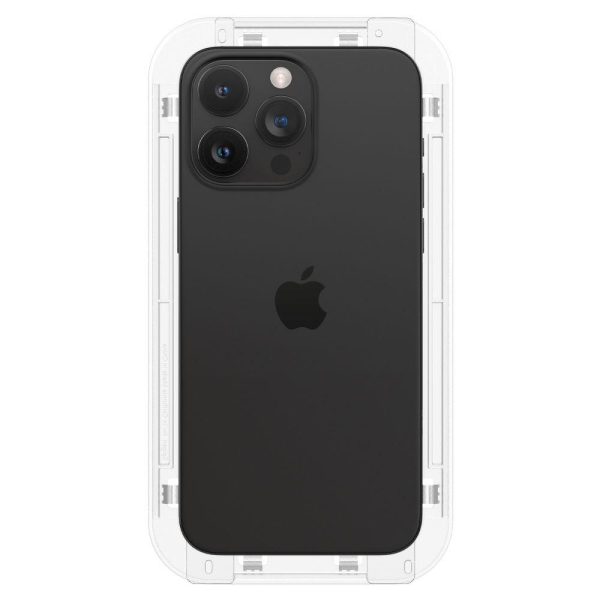 Glas.tr EZ Fit Fc rūdīts stikls iPhone 15 Pro Max Black