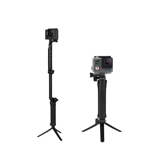 3in1 gadsturis nūju selfija nūju monopoda statīvs GoPro kamerai