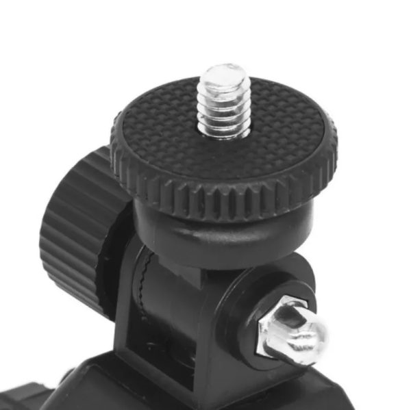 Rokturis rokturis caurulei goPro kamerai pagriezta 360 grādi