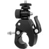 Rokturis rokturis caurulei goPro kamerai pagriezta 360 grādi