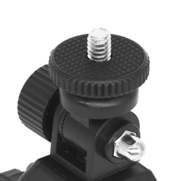 Rokturis rokturis caurulei goPro kamerai pagriezta 360 grādi