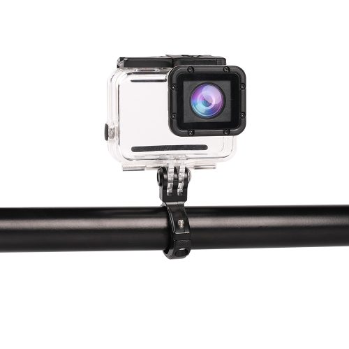 GoPro kameras montāžas rokturis uz caurules stūre