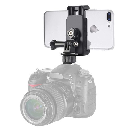 Tālruņa rokturis GoPro sporta kamera ar rotācijas galvu