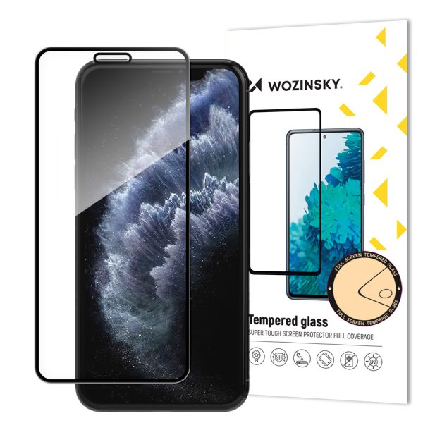 Ļoti izturīgs rūdīts stikls visam Apple iPhone 11 Pro / XS / X melnajam ekrānam