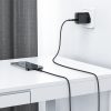 MFI kabeļa kabelis iPhone USB -C - Lightning 30W 3A 1,8m melns
